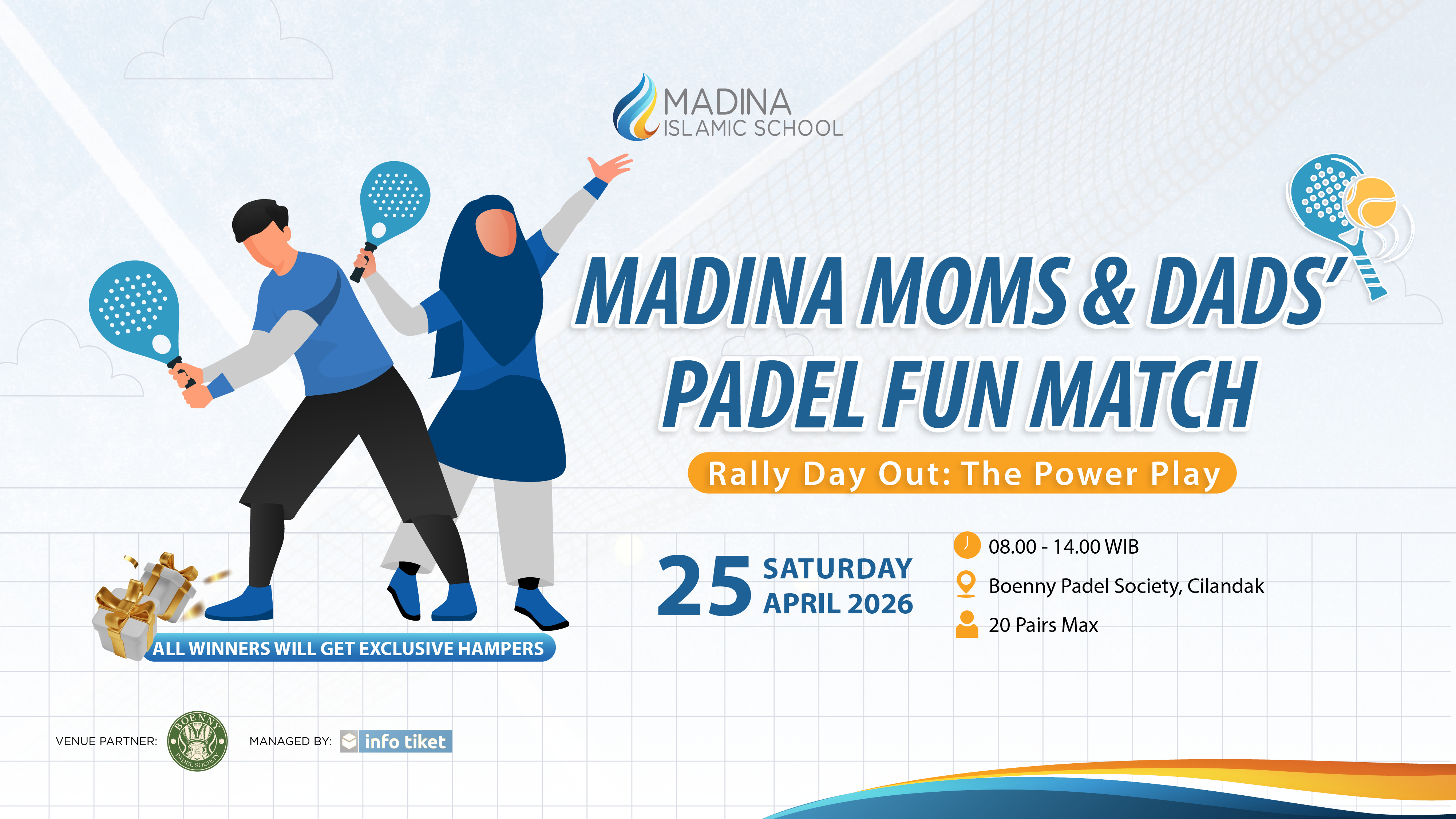 Madina Moms & Dads’ Padel Fun Match