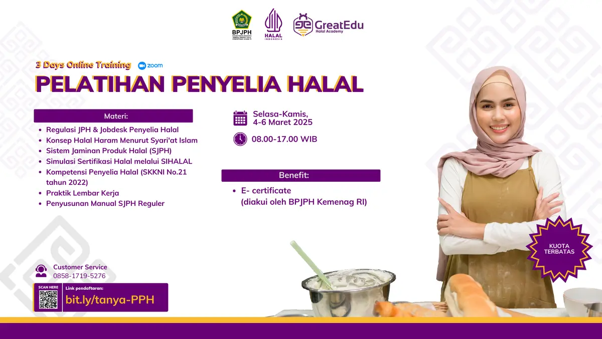 PELATIHAN PENYELIA HALAL BATCH 11
