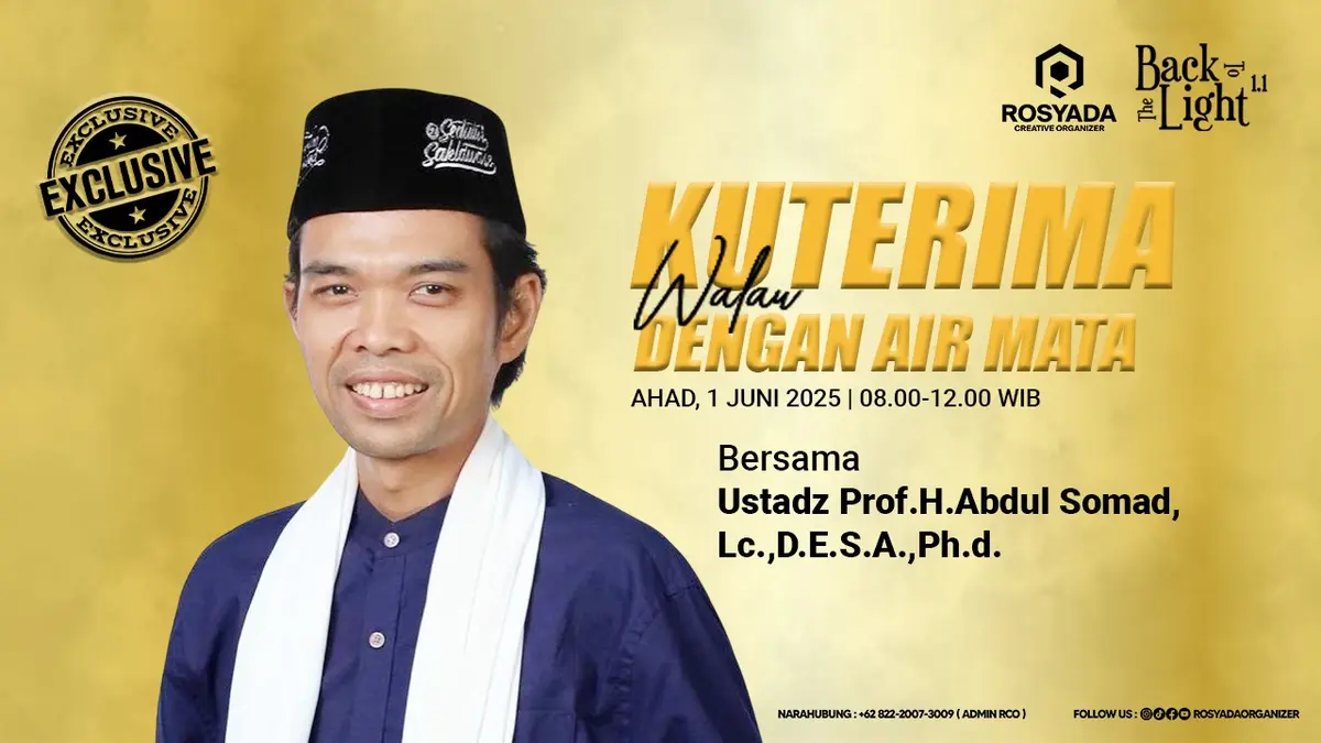 Kuterima Walau Dengan Air Mata